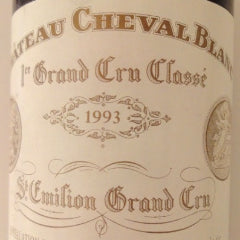 1993 Chateau Cheval Blanc, Saint-Emilion Grand Cru, France (750ml)