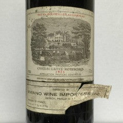 1973 Domaines Barons de Rothschild Chateau Lafite Rothschild, Pauillac, France (750ml)