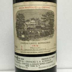 1976 Domaines Barons de Rothschild Chateau Lafite Rothschild, Pauillac, France (750ml)