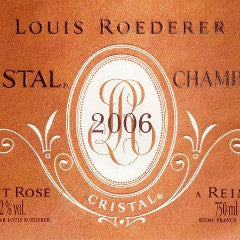 2006 Louis Roederer Cristal Rose Brut Millesime, Champagne, France (750ml)