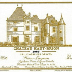 2000 Chateau Haut-Brion, Pessac-Leognan, France (750ml)