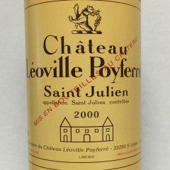 2000 Chateau Leoville Poyferre, Saint-Julien, France (750ml)